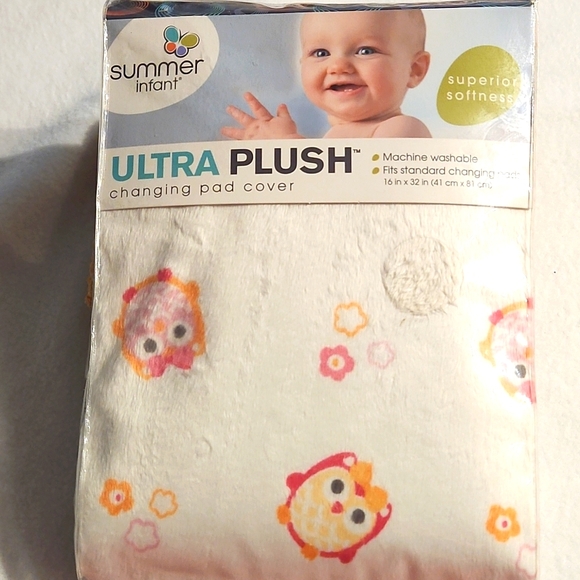 Summer INFANT Other - SUMMER INFANT ULTRA PLUSH CHANGING COVER 16 X 32IN GIRLS AND BOYS